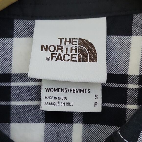 The North Face Black Plaid Berkeley Button Down Shirt Size Small S - Picture 5 of 6